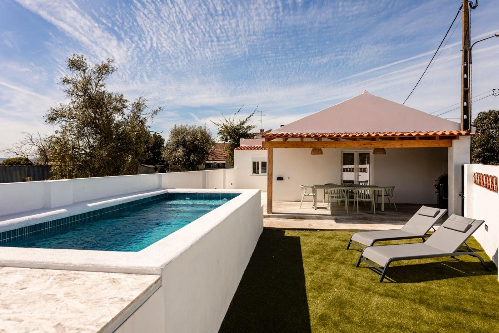 Country Pool House 27 Villa Abrantes Eksteriør bilde