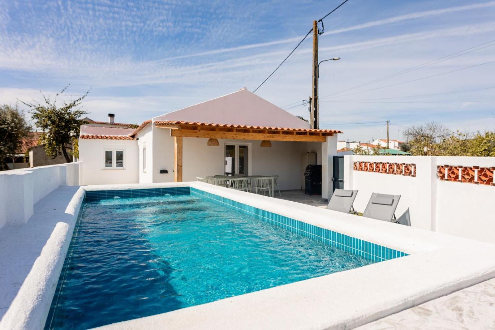Country Pool House 27 Villa Abrantes Eksteriør bilde
